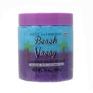 ONYX Beach Vacay Foaming Body Scrub - Purple and Blue